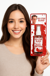 Blood Red Spray - Realistic Costume Accessory, 2 oz